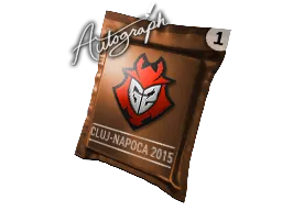 亲笔签名胶囊 | G2 Esports | 2015年克卢日-纳波卡锦标赛