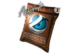 亲笔签名胶囊 | Luminosity Gaming | 2015年克卢日-纳波卡锦标赛