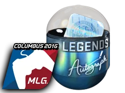 亲笔签名胶囊 | Legends（闪亮）| 2016年 MLG 哥伦布锦标赛