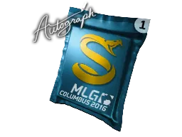亲笔签名胶囊 | Splyce | 2016年 MLG 哥伦布锦标赛