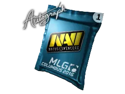 亲笔签名胶囊 | Natus Vincere | 2016年 MLG 哥伦布锦标赛