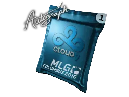 亲笔签名胶囊 | Cloud9 | 2016年 MLG 哥伦布锦标赛