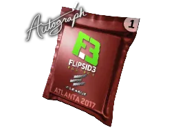 亲笔签名胶囊 | Flipsid3 Tactics | 2017年亚特兰大锦标赛