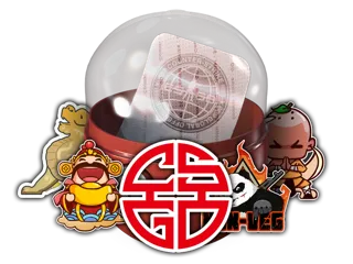 点亮中国 2 号印花胶囊