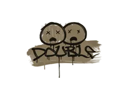 封装的涂鸦 | 双杀 (灰褐)