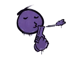 封装的涂鸦 | 快枪手 (暗紫)