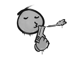 封装的涂鸦 | 快枪手 (灰色)