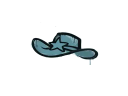 封装的涂鸦 | 警帽 (群青)