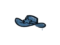 封装的涂鸦 | 警帽 (黛蓝)