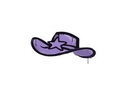 封装的涂鸦 | 警帽 (纯紫)