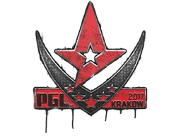 封装的涂鸦 | Astralis | 2017年克拉科夫锦标赛