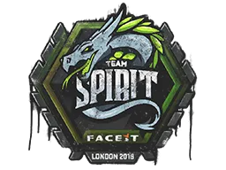 封装的涂鸦 | Team Spirit | 2018年伦敦锦标赛