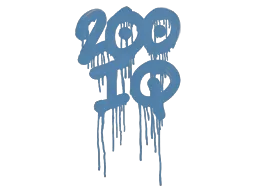 封装的涂鸦 | 智商200 (黛蓝)