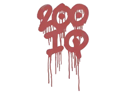 封装的涂鸦 | 智商200 (血红)