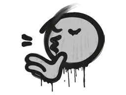 封装的涂鸦 | 厨师之吻 (灰色)