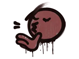 封装的涂鸦 | 厨师之吻 (砖红)