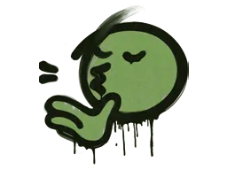 封装的涂鸦 | 厨师之吻 (军绿)