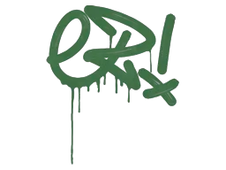 封装的涂鸦 | 小菜一碟 (深绿)
