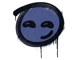 封装的涂鸦 | 幸灾乐祸 (靛蓝)