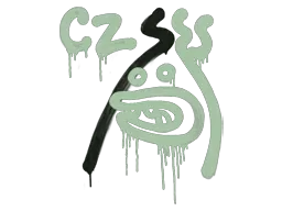 封装的涂鸦 | CZ75压枪 (豆青)