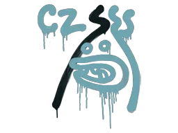 封装的涂鸦 | CZ75压枪 (群青)