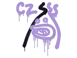 封装的涂鸦 | CZ75压枪 (纯紫)