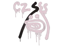 封装的涂鸦 | CZ75压枪 (藕色)