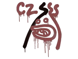 封装的涂鸦 | CZ75压枪 (砖红)