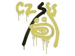 封装的涂鸦 | CZ75压枪 (草绿)