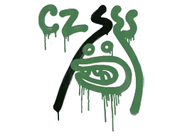 封装的涂鸦 | CZ75压枪 (深绿)