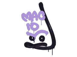 封装的涂鸦 | MAC-10压枪 (纯紫)