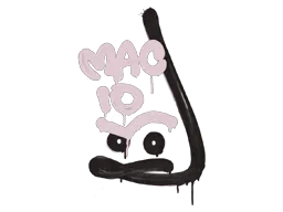 封装的涂鸦 | MAC-10压枪 (藕色)
