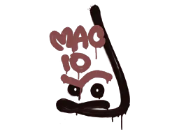 封装的涂鸦 | MAC-10压枪 (砖红)