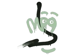 封装的涂鸦 | MP9压枪 (豆青)