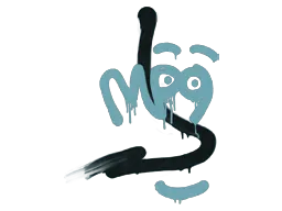 封装的涂鸦 | MP9压枪 (群青)
