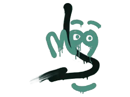 封装的涂鸦 | MP9压枪 (暗绿)