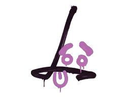 封装的涂鸦 | SG 553压枪 (丁香)