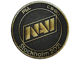 布章 | Natus Vincere （金色） | 2021年斯德哥尔摩锦标赛