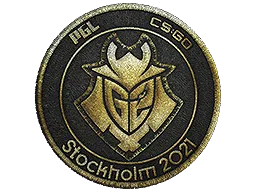 布章 | G2 Esports （金色） | 2021年斯德哥尔摩锦标赛