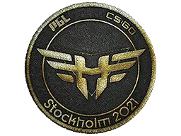 布章 | Heroic （金色） | 2021年斯德哥尔摩锦标赛