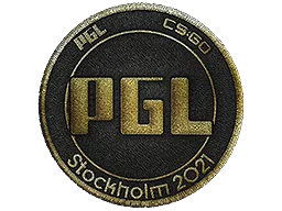 布章 | PGL （金色） | 2021年斯德哥尔摩锦标赛
