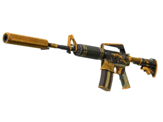 M4A1消音版 | 金蛇缠绕 (久经沙场)