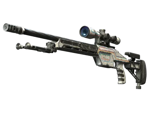 SSG 08（StatTrak™） | 致命站点 (久经沙场)