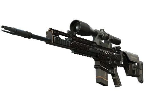 SCAR-20（StatTrak™） | 碎片 (破损不堪)
