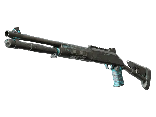 XM1014（StatTrak™） | 滑流 (久经沙场)