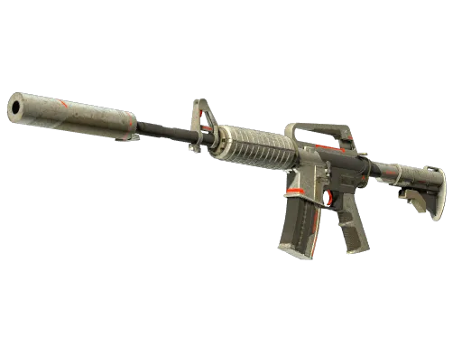 M4A1消音版（StatTrak™） | 机械工业 (破损不堪)