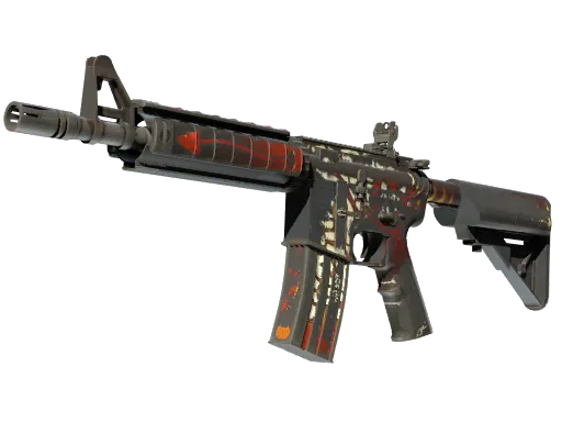 M4A4 | 地狱烈焰 (战痕累累)