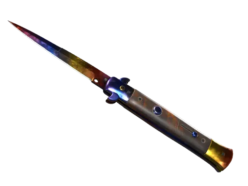 短剑（★ StatTrak™） | 渐变大理石 (略有磨损)