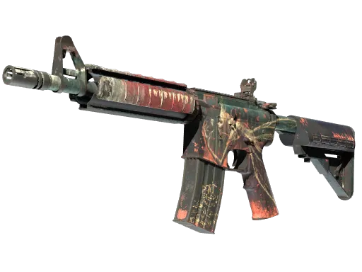M4A4（StatTrak™） | 齿仙 (破损不堪)