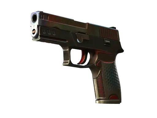 P250（StatTrak™） | 赛博先锋 (久经沙场)